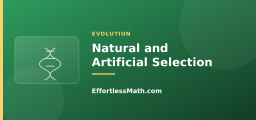 Natural and Artificial Selection
