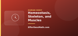 Homeostasis, Skeleton, and Muscles