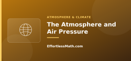 The Atmosphere and Air Pressure