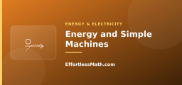 Energy and Simple Machines