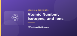 Atomic Number, Isotopes, and Ions
