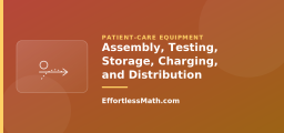Assembly, Testing, Storage, Charging, and Distribution
