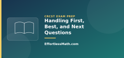 Handling First, Best, and Next Questions