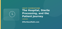 The Hospital, Sterile Processing, and the Patient Journey