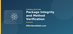 Package Integrity and Method Verification