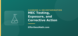 MEC Testing, Exposure, and Corrective Action