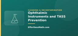 Ophthalmic Instruments and TASS Prevention
