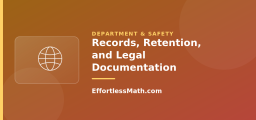 Records, Retention, and Legal Documentation