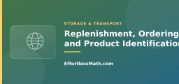 Replenishment, Ordering, and Product Identification