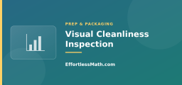 Visual Cleanliness Inspection