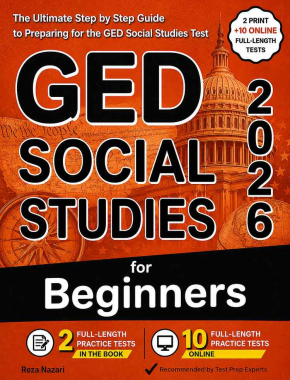 GED Social Studies for Beginners Cover