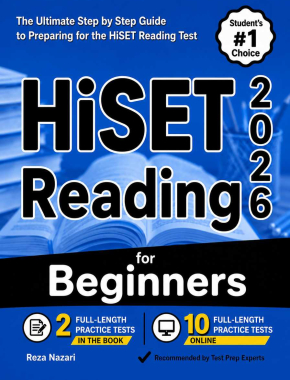 HiSET Reading for Beginners Cover