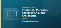 Inference, Purpose, Assumptions, and Arguments