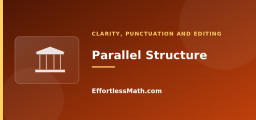 Parallel Structure