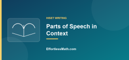 Parts of Speech in Context