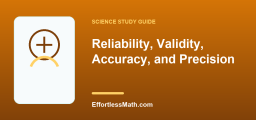 Reliability, Validity, Accuracy, and Precision