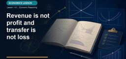 Revenue is not profit and transfer is not loss