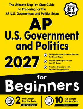 AP U.S. Government and Politics for Beginners book cover