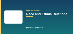 Race and Ethnic Relations