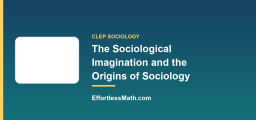 The Sociological Imagination and the Origins of Sociology