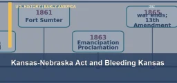 CLEP U.S. History I 092: Kansas-Nebraska Act and Bleeding Kansas
