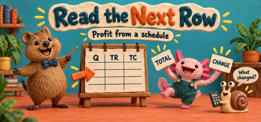 Clay comic quokka teacher, axolotl and snail compare a monopoly revenue and cost schedule.