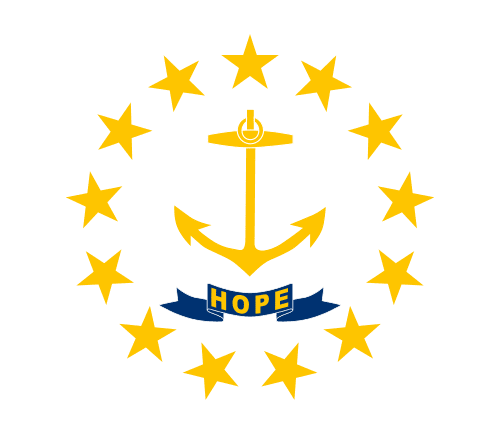Flag of Rhode Island