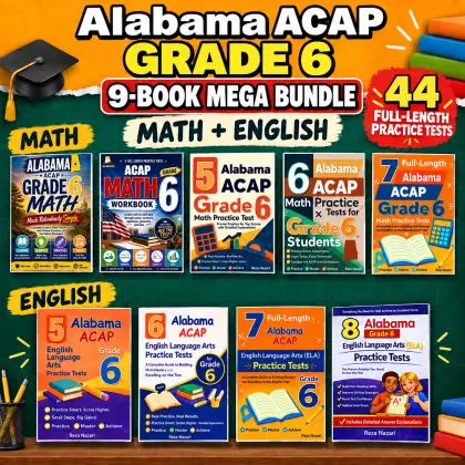 Alabama ACAP Grade 6 Math & ELA Mega Bundle