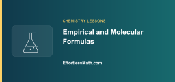 Empirical and Molecular Formulas: Turning Composition into Atom Ratios