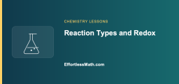 Reaction Types and Redox: Recognizing What Changes