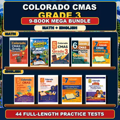 Colorado CMAS Grade 3 Math & ELA Mega Bundle