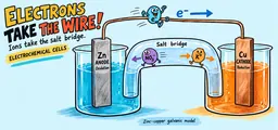 Electrochemical Cells: Electron Flow and Cell Voltage