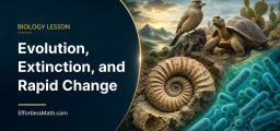 Evolution, Extinction, and Rapid Change