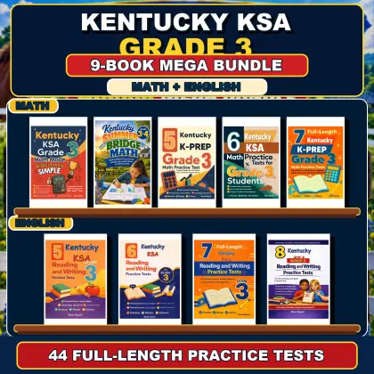 Kentucky KSA Grade 3 Math & ELA Mega Bundle