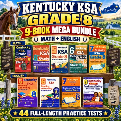 Kentucky KSA Grade 8 Math & ELA Mega Bundle