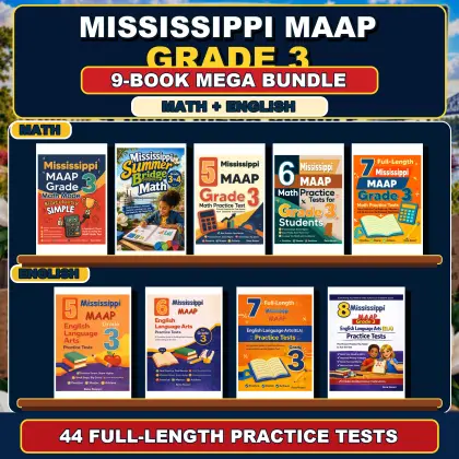 Mississippi MAAP Grade 3 Math & ELA Mega Bundle