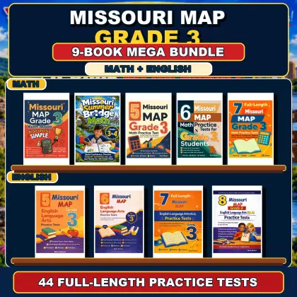 Missouri MAP Grade 3 Math & ELA Mega Bundle