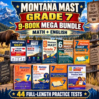 Montana MAST Grade 7 Math & ELA Mega Bundle