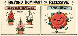 Non-Mendelian Inheritance: Patterns and Worked Examples