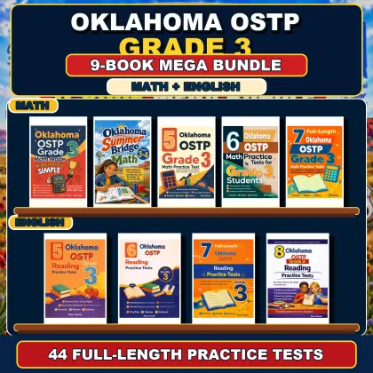 Oklahoma OSTP Grade 3 Math & ELA Mega Bundle