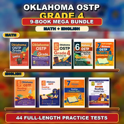 Oklahoma OSTP Grade 4 Math & ELA Mega Bundle