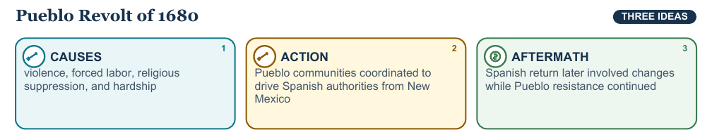 Teaching visual 2 for Spanish Colonies and Borderlands