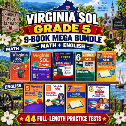 Virginia SOL Grade 5 Math & ELA Mega Bundle