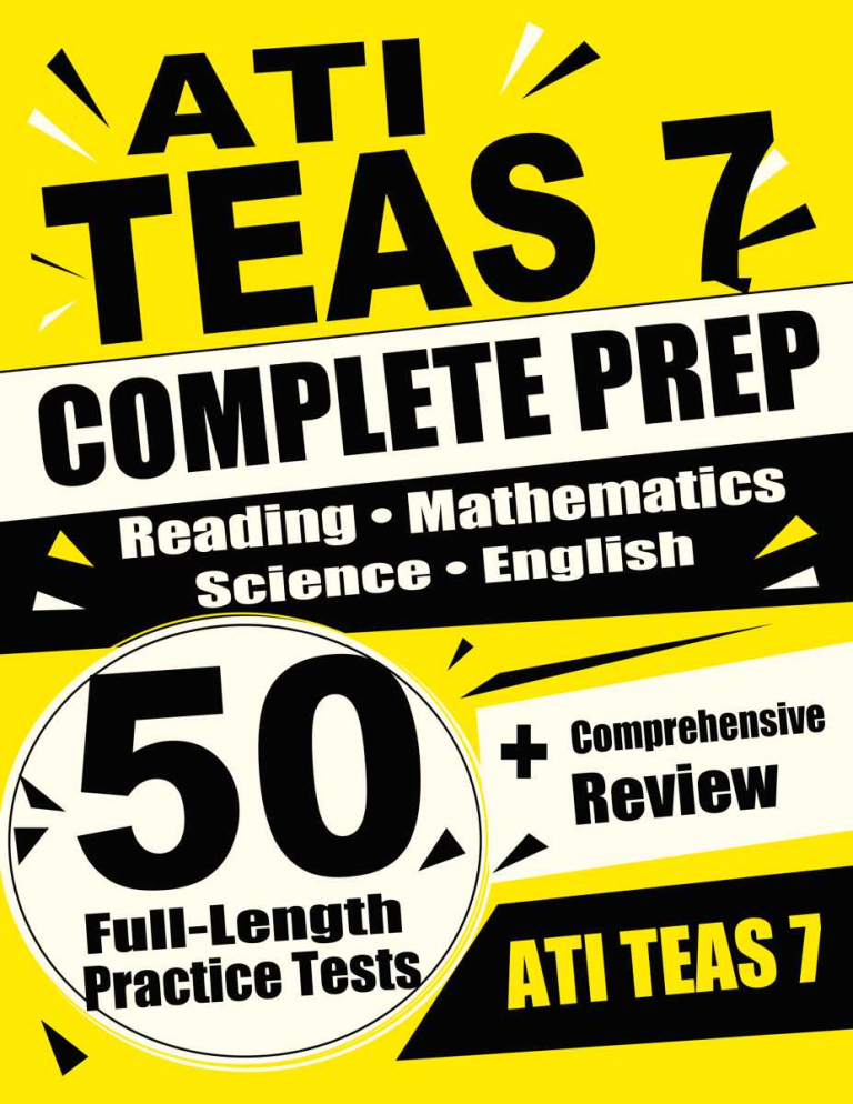 ATI TEAS 7 Complete Prep cover