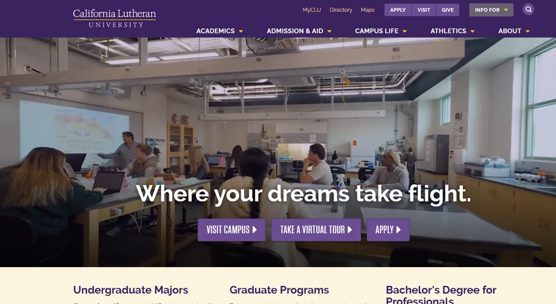 6. California Lutheran University - M.S. in Counseling Psychology, MFT