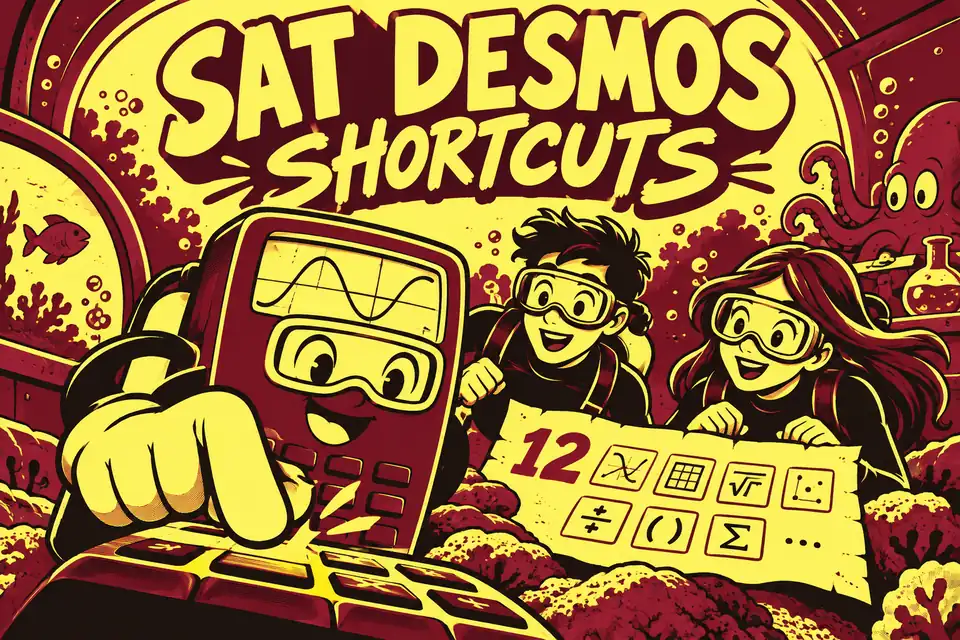 The Desmos Cheat Sheet for SAT Math: 12 Calculator Moves That Save Real Time
