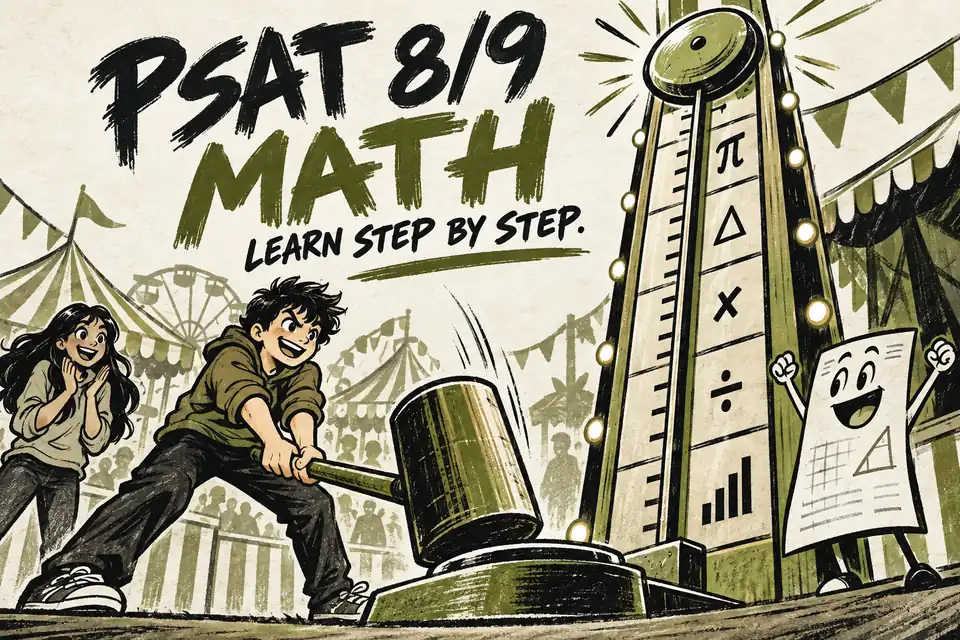 The Ultimate PSAT 8/9 Math Course (+FREE Worksheets)