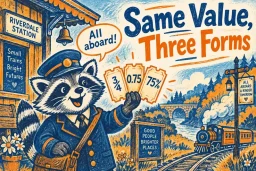 Fraction, Decimal & Percent Conversion Practice (Free)