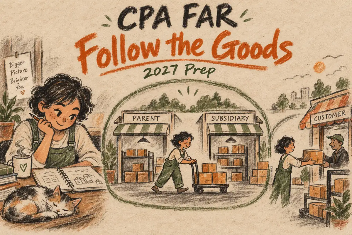 CPA FAR Consolidations: Identify Elimination Entries (2027 Prep)