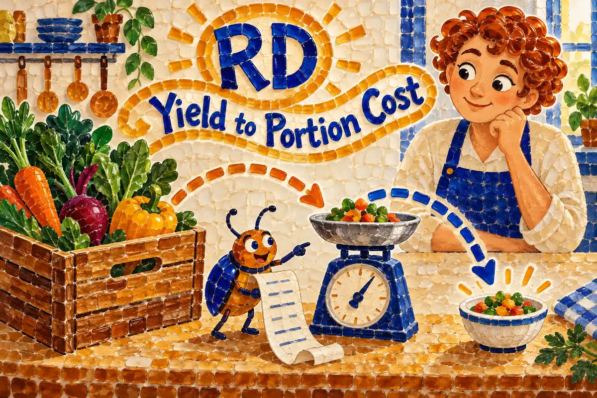 RD Exam Calculations: Foodservice Yield and Cost per Portion (2027 Prep)